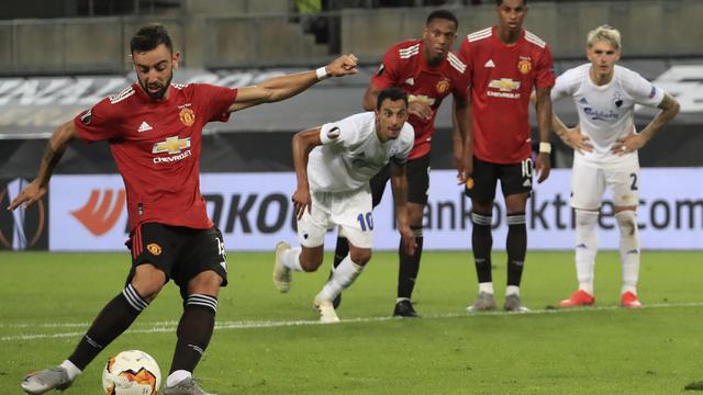Penalti Bruno Fernandes Kirim MU ke Semifinal Liga Europa