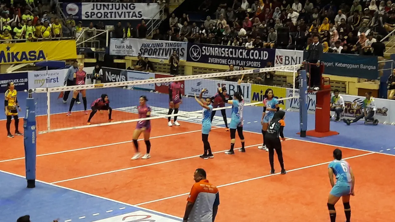 Jakarta Popsivo Polwan Vs Jakarta BNI 46