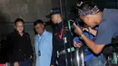 Mantan Wali Kota Tomohon, Jefferson Soleman Montesque Rumajar usai menjalani pemeriksaan di KPK, Jakarta, Selasa (19/5/2015). Ia diperiksa sebagai tersangka kasus dugaan korupsi kas APBD Pemkot Tomohon tahun 2009-2010. (Liputan6.com/Helmi Afandi)
