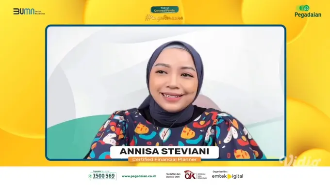 Gandeng Annisa Steviani, Webinar dari Pegadaian Beri Inspirasi Wujudkan Mimpi dengan Investasi