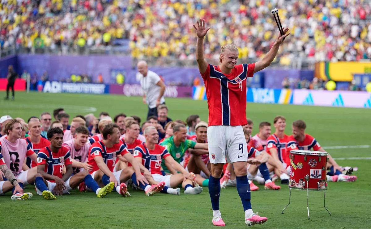 FOTO: Norwegia Singkirkan Brasil di Piala Dunia 2026