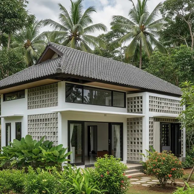 Desain Rumah Sederhana 3 Kamar di Kampung