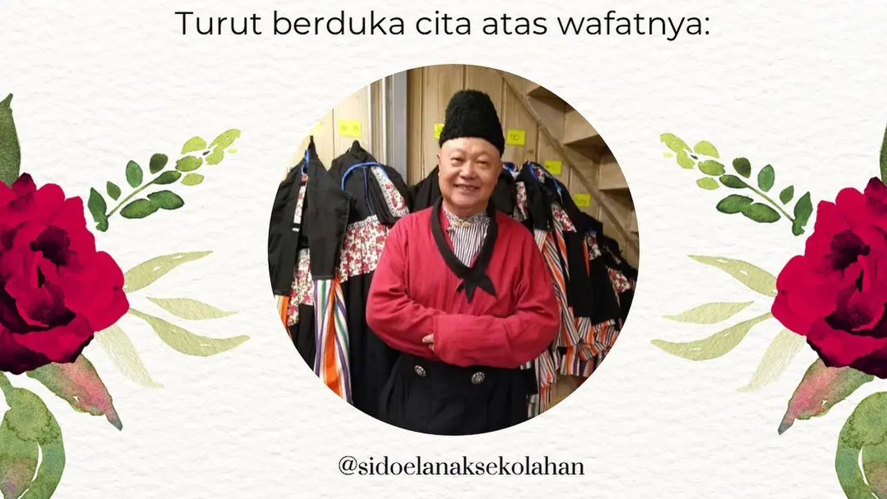 Kabar Duka, Pemeran Koh Ahong dalam Sinetron Si Doel Anak Sekolahan Meninggal Dunia