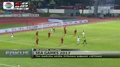 Tim sepak bola Indonesia berhasil tahan imbang dari serangan Vietnam di Sea Games 2017.