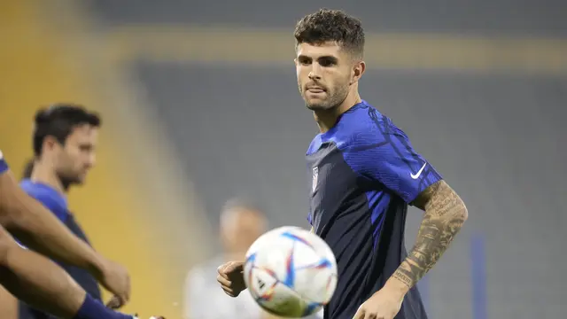 Latihan Amerika Serikat Jelang Vs Inggris di Piala Dunia 2022