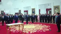 Prabowo Resmi Melantik 48 Menteri Kabinet Merah Putih