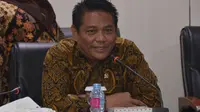 Anggota Komisi VII DPR RI Dardiansyah dalam rangkaian Kunjungan Kerja Komisi VII DPR RI ke Pangkal Pinang, Provinsi Babel.