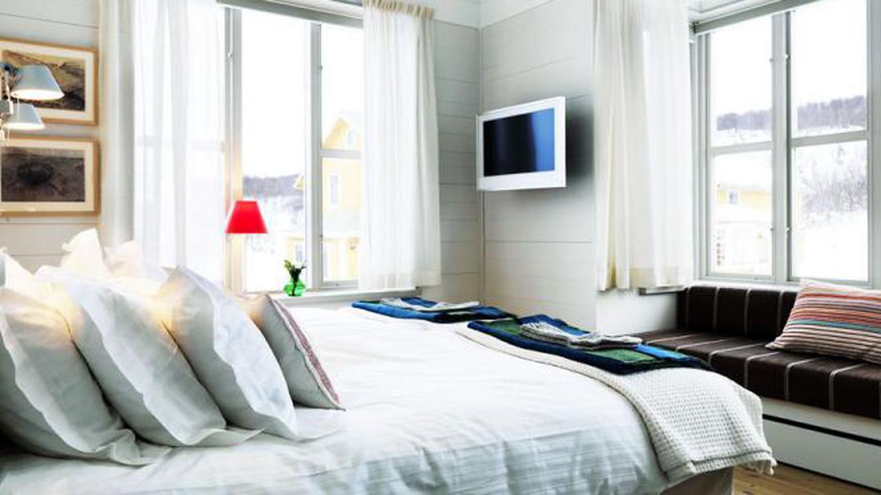 Ilustrasi kamar hotel