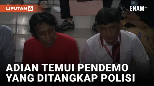 VIDEO: Adian Napitupulu Datangi Massa Demo Penolakan RUU Pilkada yang Ditangkap Polisi