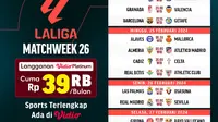 Liga Spanyol 2023/2024 Matchweek 26 di Vidio. (Sumber: dok. vidio.com)