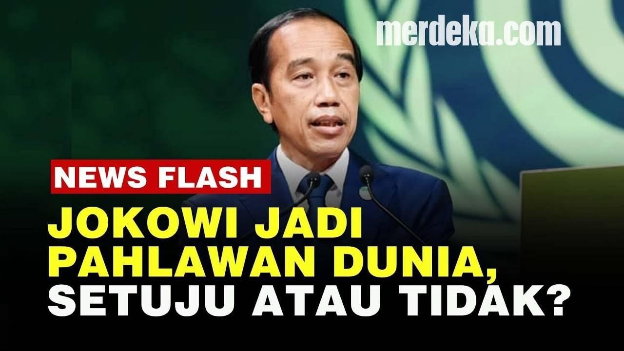 VIDEO: Ini Alasan Pimpinan DPR Dorong Presiden Jokowi Jadi Pahlawan Dunia