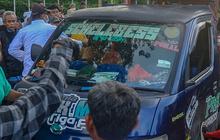 VIDEO: Situasi Depan KPU, Kapolres di Atas Mobil Komando Minta Pendemo Bubar