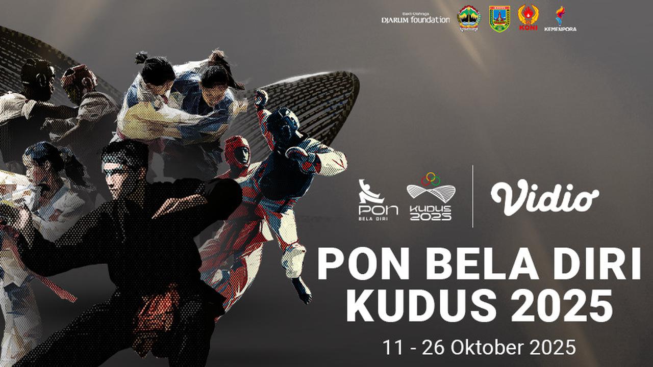 Nonton Live PON Bela Diri 2025 Kudus, Tayang di Vidio