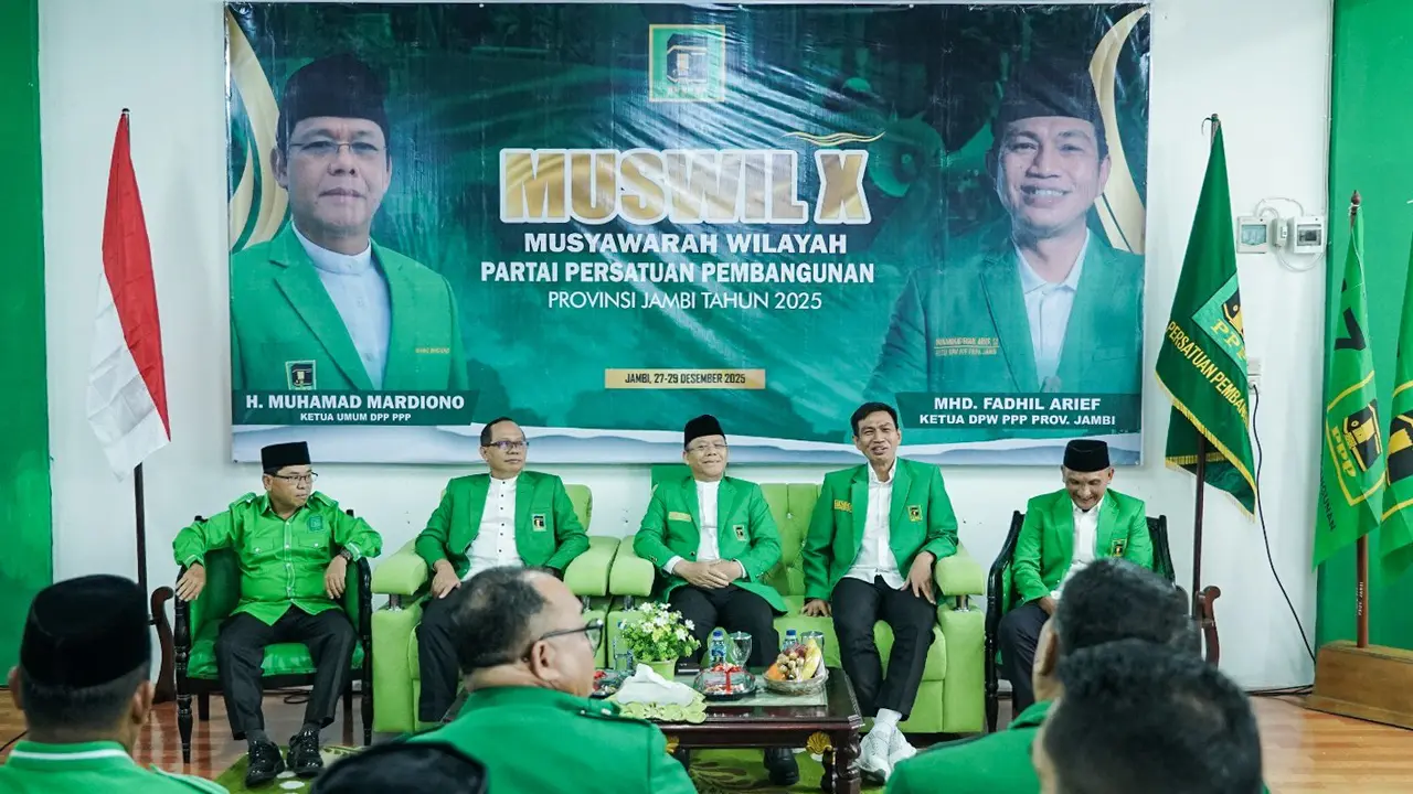 Ketua Umum Partai Persatuan Pembangunan (Ketum PPP) Muhamad Mardiono.