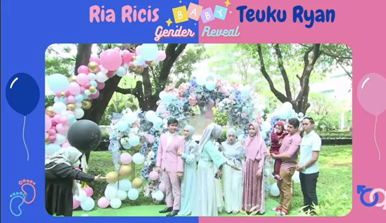 Ria Ricis dan Teuku Ryan (Youtube/Ricis Official)