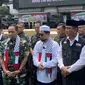 TNI Angkatan Darat (TNI AD) dengan Sahabat Ustadz Adi Hidayat (UAH) serta Badan Zakat Nasional mengirimkan bantuan ke Gaza Palestina. (Foto: Rifqy Alief/Liputan6.com).