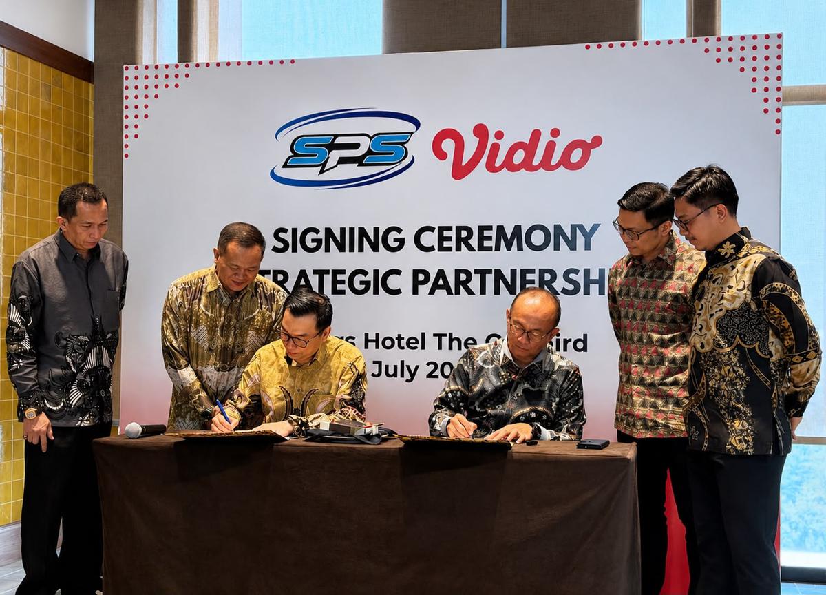 Vidio resmi kerja sama dengan PT Sekawan Prima Sentosa (SPS)