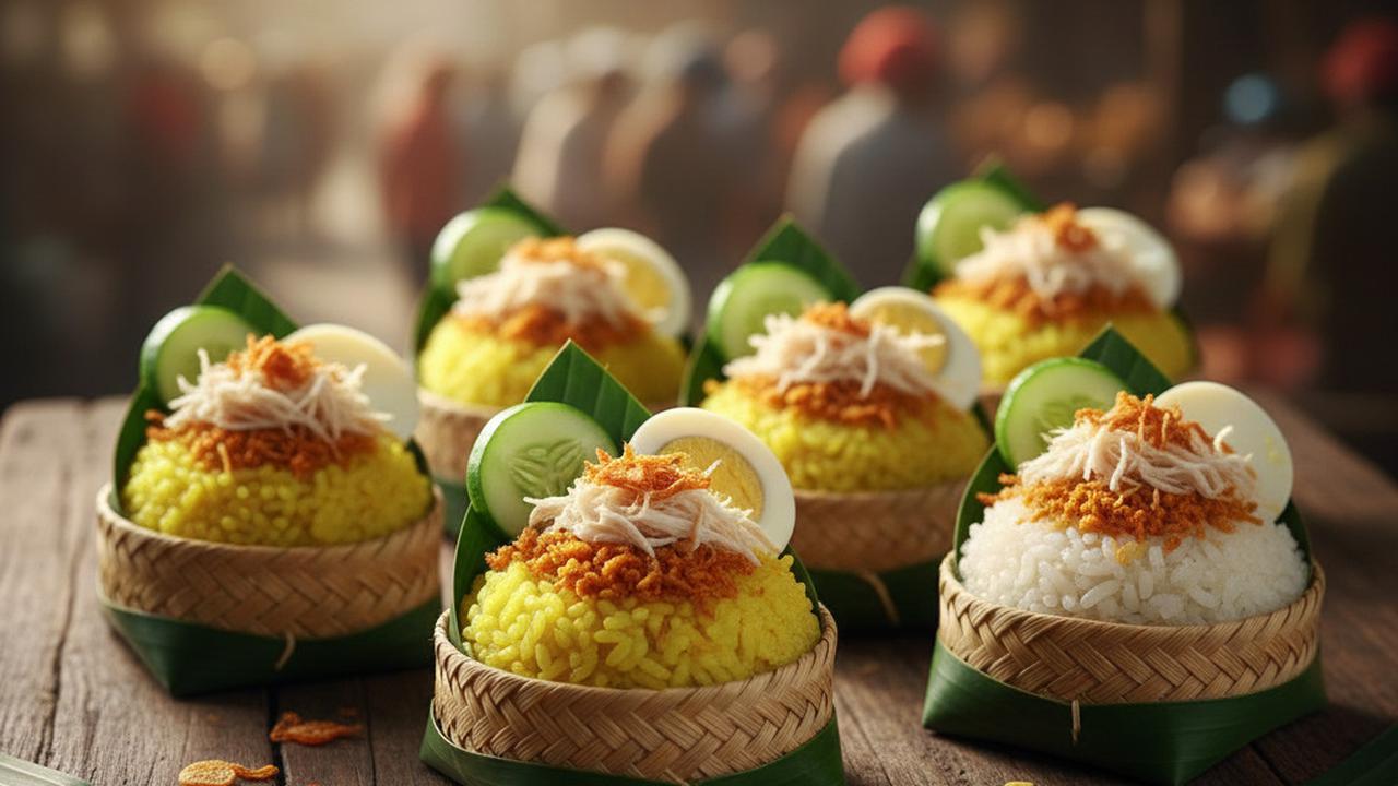 Nasi Kuning / Nasi Uduk Mini