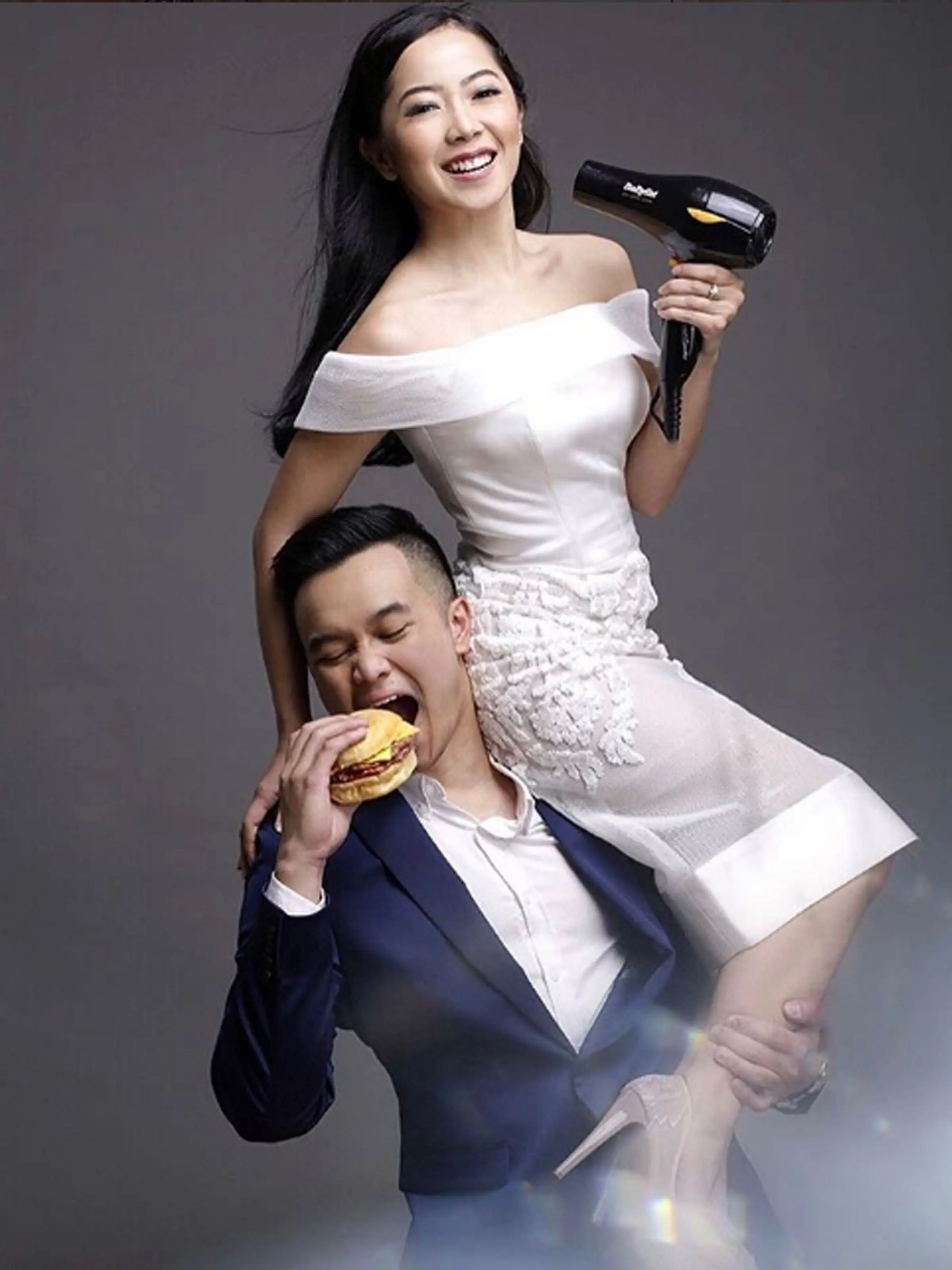 Karina Salim bersama suami, Aldy Primanda. (Instagram)