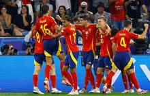 FOTO: Cetak Sejarah! Ini Gol Cantik Lamine Yamal yang Antarkan Spanyol ke Final Euro 2024