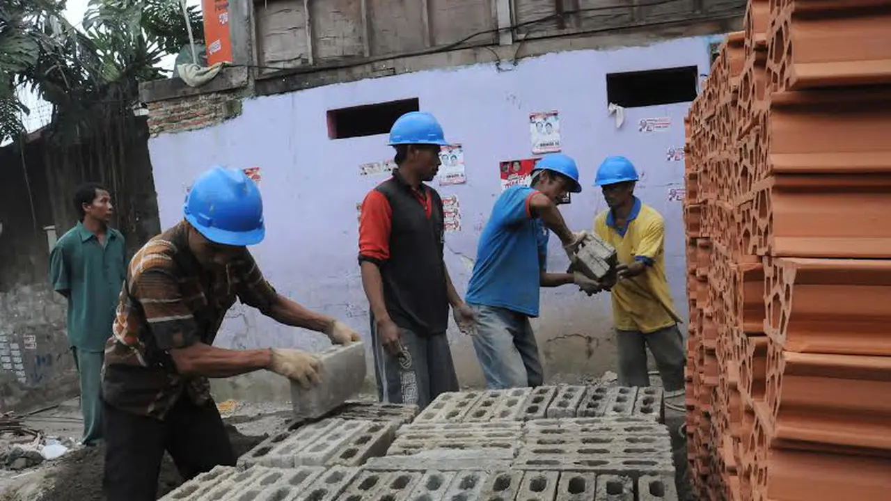 [FOTO] Pembangunan Kampung Deret Petogogan Dikebut