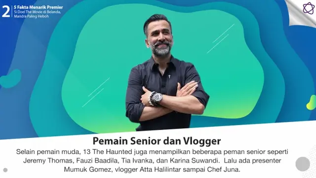 [Bintang] Diproduseri Raffi Ahmad, Ini 5 Hal Menarik dari Film 13 The Haunted