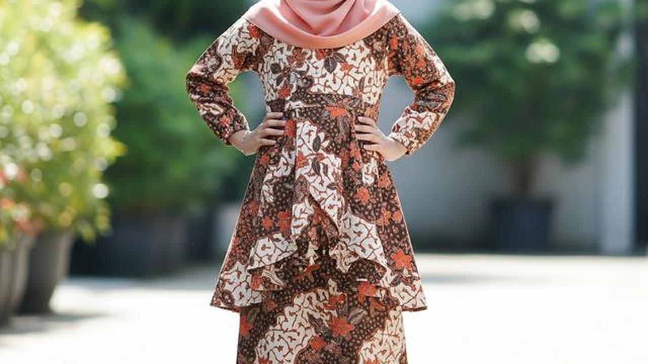 8 Model Gamis Batik Anak Perempuan Lengan Panjang, Nyaman untuk Berbagai Acara