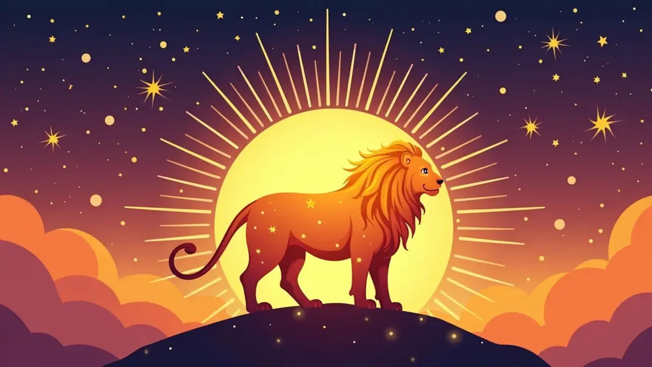 logo zodiak leo