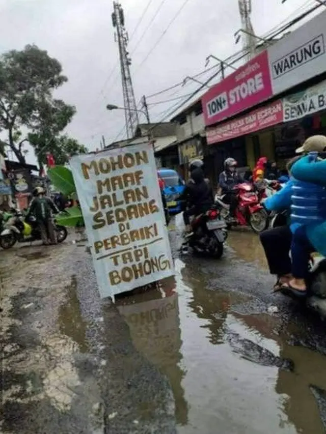 6 Imbauan 'Maaf Rusak' Ini Bikin Tepuk Jidat