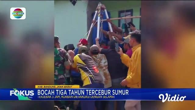 Simak informasi dalam Fokus Pagi (20/10) dengan beberapa topik sebagai berikut, Hajatan Nikah, Rumah Panggung Ambruk, Bocah 3 Tahun Tercebur Sumur Sedalam 15 Meter, Ulah Kawanan Maling Resahkan Warga, Sengketa Lahan, Gerbang Sekolah Ditutup Batu, Taw...