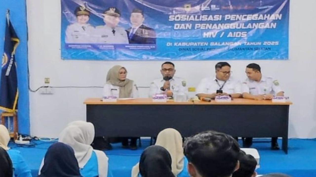 Dinsos Kalsel Gencarkan Edukasi Pencegahan HIV/AIDS, Libatkan Berbagai Pihak