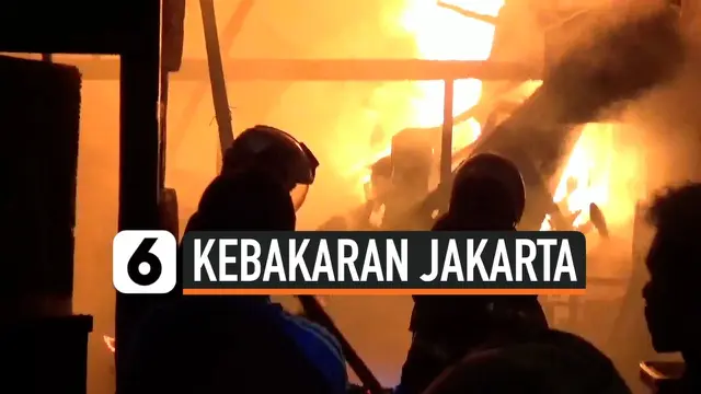 VIDEO: Kebakaran Rumah dan Restoran di Mangga Besar