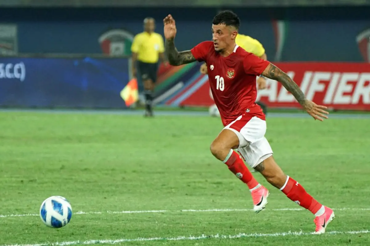 Foto: Aksi Spartan Para Penggawa Timnas Indonesia saat Menang Comeback atas Tuan Rumah Kuwait di Kualifikasi Piala Asia 2023