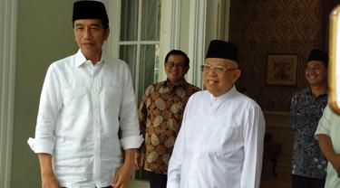 Jokowi bertemu dengan Ma'ruf Amin