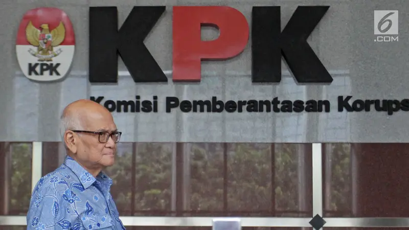 Kasus BLBI, KPK Periksa Mantan Menko Perekonomian Dorodjatun Kuntjoro