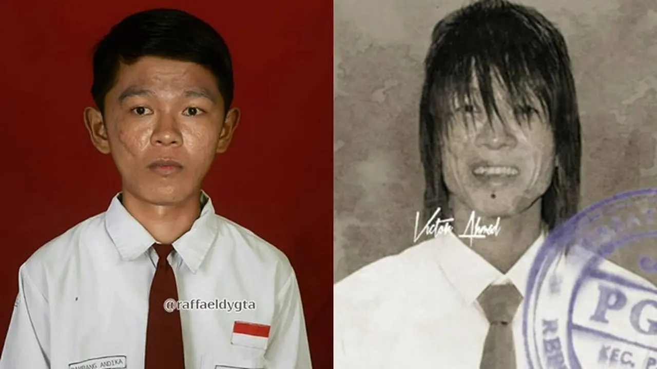6 Editan Foto Andika Kangen Jadi Murid Sekolah Ini Bikin Ngakak