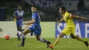 Striker Persib Bandung asal Spanyol, Juan Belencoso gagal membuka musim Torabika Soccer Championship 2016 dengan manis. Diharapkan menjadi ujung tombak, namun dirinya gagal membukukan sebuah gol. (Bola.com/Vitalis Yogi Trisna)