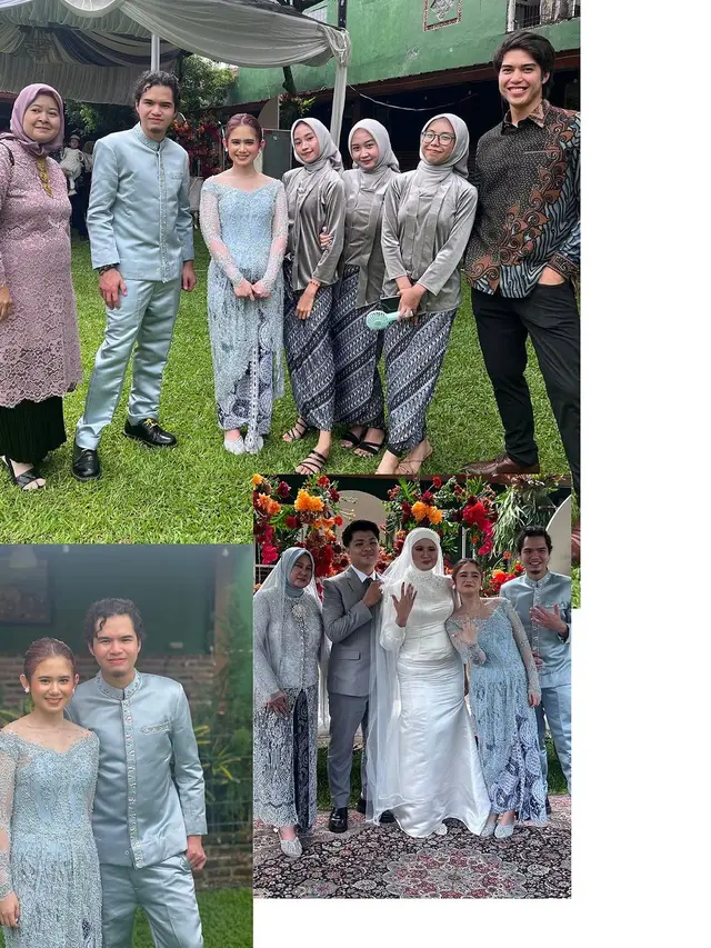 6 Potret Tissa Biani di Pernikahan Sang Kakak, Dihadiri Dul Jaelani dan El Rumi