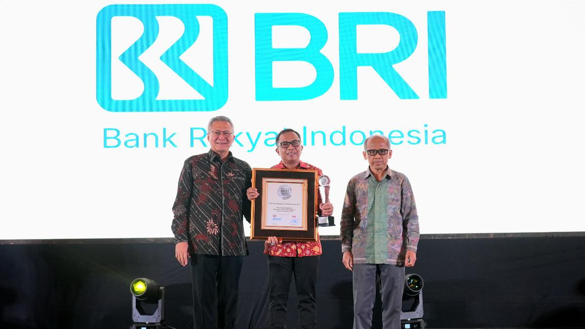 BRI Raih Predikat Perusahaan dengan Tata Kelola Terbaik di Indonesia Trusted Companies 2025