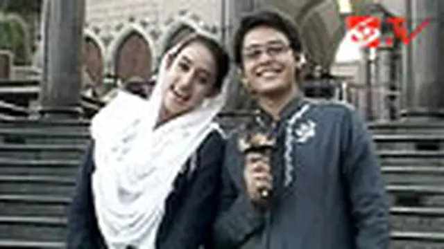 Galih Ginanjar-Fairuz Kagumi Kubah Emas