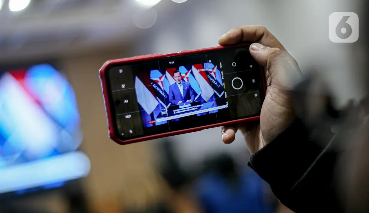 AHY juga mengklarifikasi terkait perubahan yang digagas pihaknya bukan untuk merubah secara total kebijakan atau program yang sudah dicanangkan pemerintah sebelumnya. (Liputan6.com/Faizal Fanani)