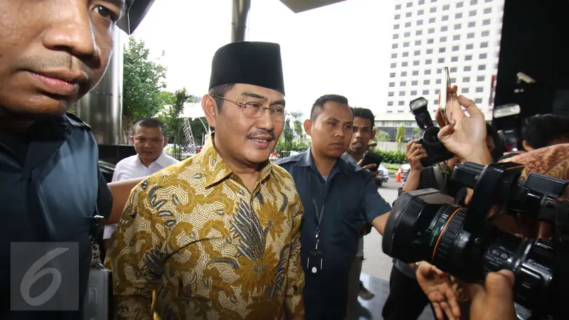 Ketua DKPP RI Jimly Asshiddiqie Datangi KPK