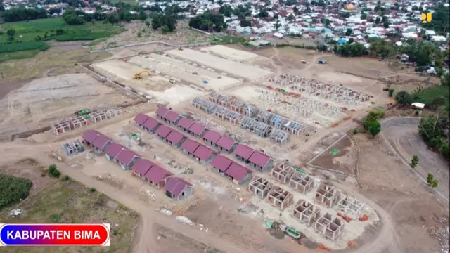Rumah Instan Sederhana Sehat di NTB. Dok PUPR