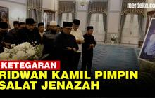 VIDEO: Momen Ridwan Kamil Pimpin Salat Jenazah Eril Bareng Khalid Basalamah & Ganjar