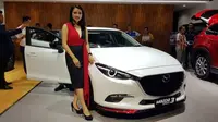 Mazda3 hadir di IIMS 2018. (Herdi Muhardi)