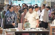 VIDEO: Guyon Prabowo Ditemani Titiek & Didit Belanja Batik di Sarinah "Bawa Uang? Kalau Enggak Utang Dulu"