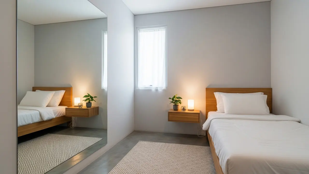 9 Ide Kamar Tidur Kecil Agar Terlihat Luas dengan Konsep Minimalis