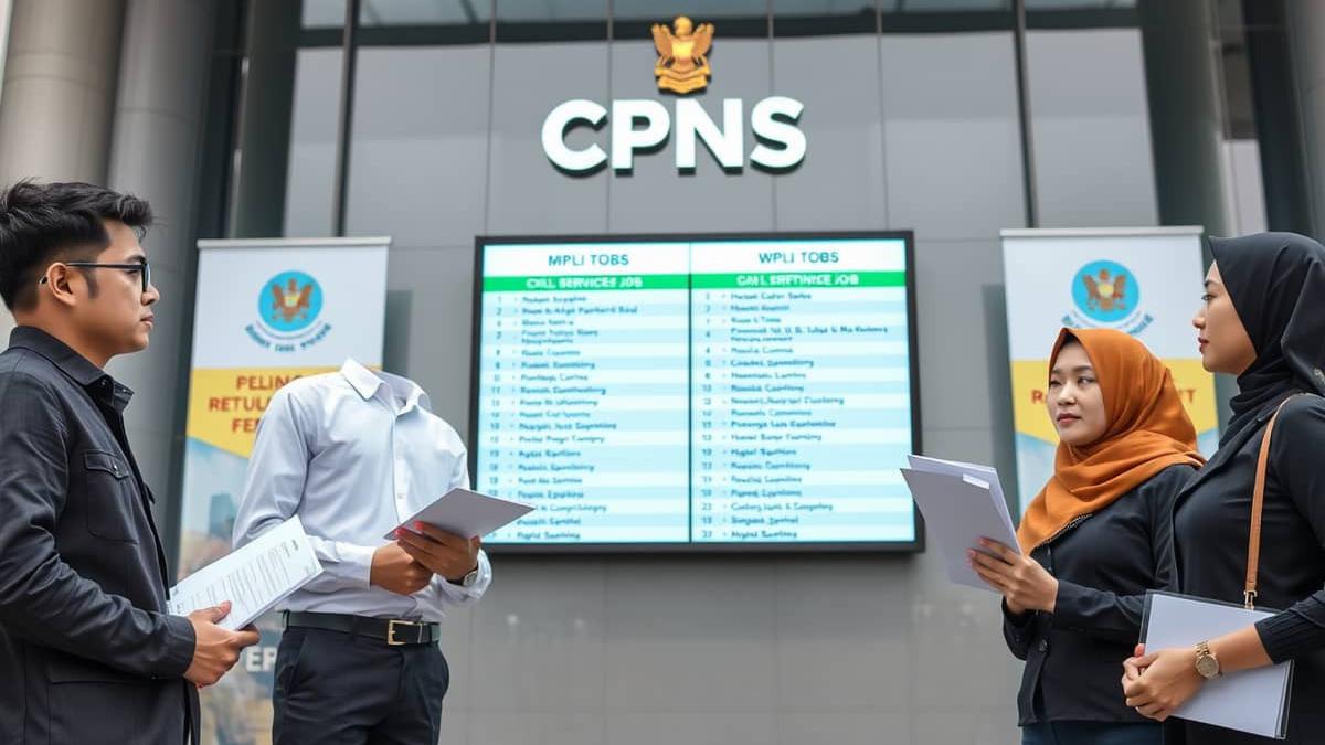Info Terbaru Pendaftaran CPNS 2025, Cek di Sini
