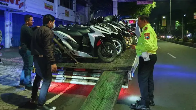 Peringatan untuk Pelaku Balap Liar dan Knalpot Brong di Kota Malang
