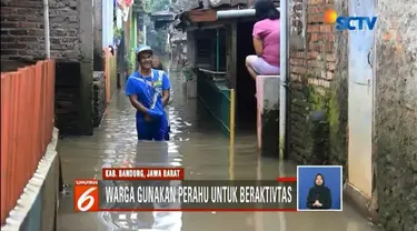 Banjir masih merendam permukiman warga di Bandung dan Jambi. Warga meminta perhatian khusus dari pemerintah, agar banjir musiman terus tidak terulang kembali.